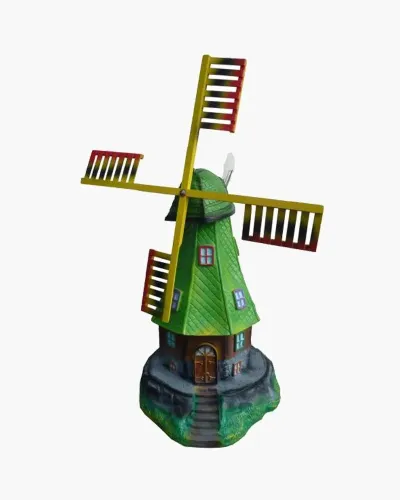 Moulin à vent en résine polyester résistant au gel, pluie et au soleil. Déco et Artisanat - 1