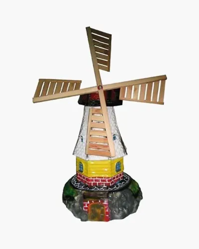 Moulin à vent en résine polyester résistant au gel, pluie et au soleil. Déco et Artisanat - 1