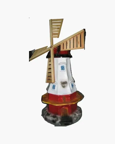 Moulin à vent en résine polyester résistant au gel, pluie et au soleil. Déco et Artisanat - 1