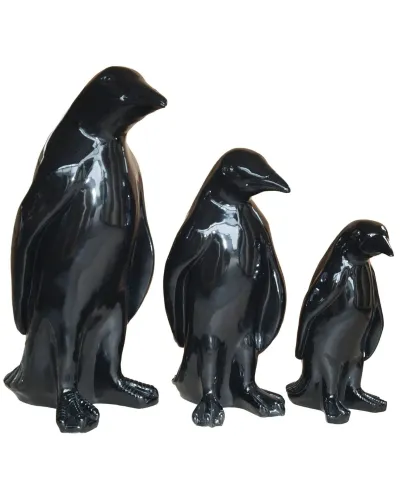 Glänzender Pinguin M. - Déco et Artisanat - 1