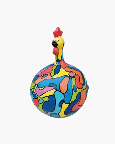 Poule Mosaïque XXL - Déco et Artisanat - 1