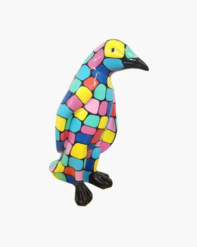 Pingouin XL MULTICOLORE - Déco et Artisanat - 1