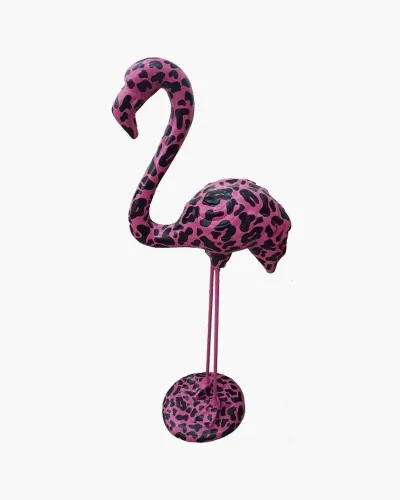 Leopard-Flamingo - Déco et Artisanat - 1