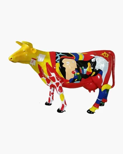 Vache PICASSO - Déco et Artisanat - 1