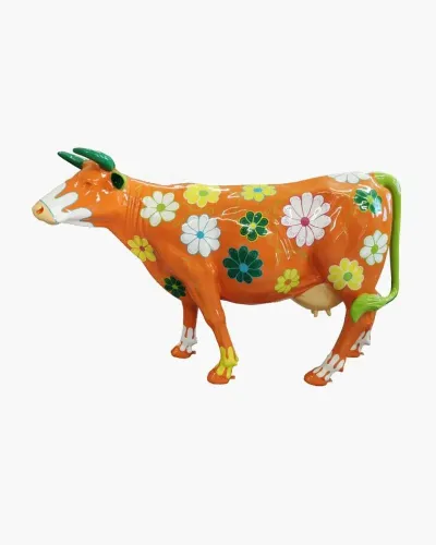 Vache FLEURS - Déco et Artisanat - 1