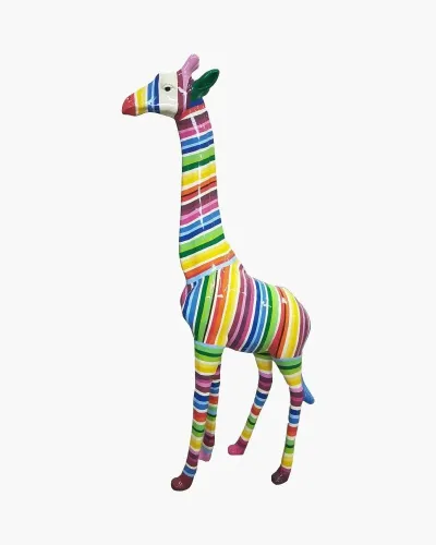 Giraffe XL STRIPED - Déco et Artisanat - 1
