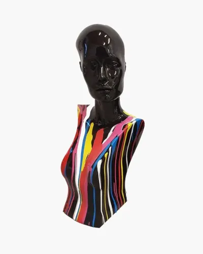 Buste de femme Trash en résine polyester résistant au gel, pluie et au soleil. Déco et Artisanat - 1