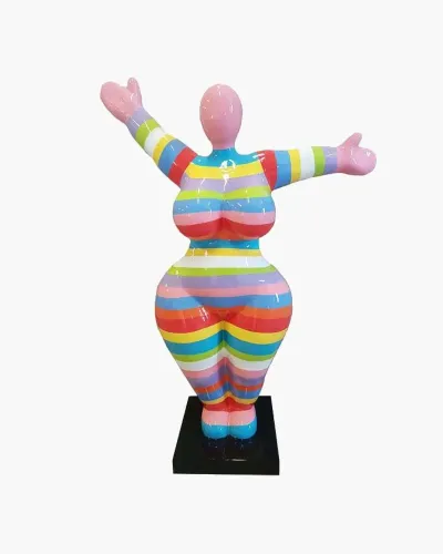 Femme exaltante Multicolore XL - Déco et Artisanat - 1