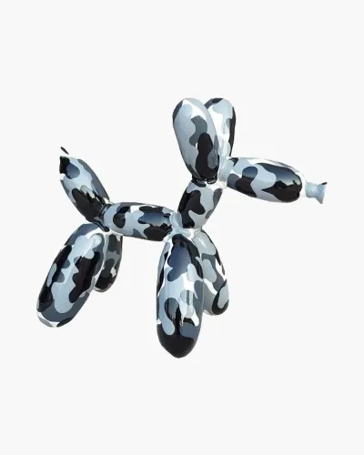 Perro globo militar XL - Déco et Artisanat - 1