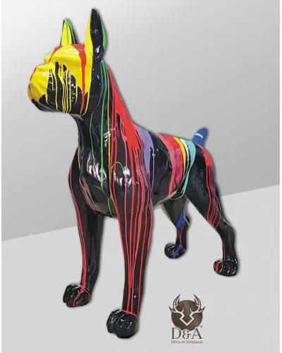 Statue design en édition limitée CHIEN CASQUETTE HARLEY DAVIDSON