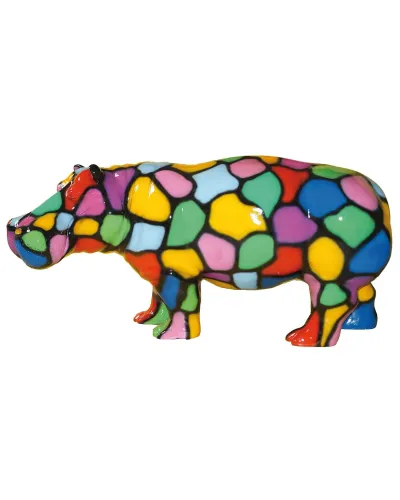 MEHRFARBIGES Riesenflusspferd - Déco et Artisanat - 1