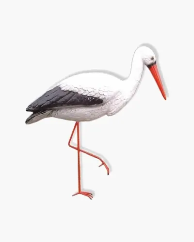 Cigogne réaliste - Déco et Artisanat - 1