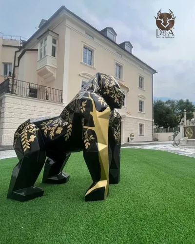 Gorila Hindi XXL facetado - Déco et Artisanat - 1