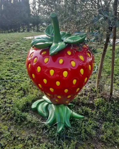 Fraise XXL - Déco et Artisanat - 2