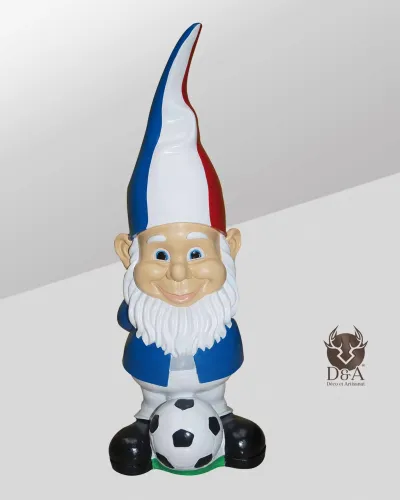 Nain de jardin M - football équipe de France - Déco et Artisanat - 1