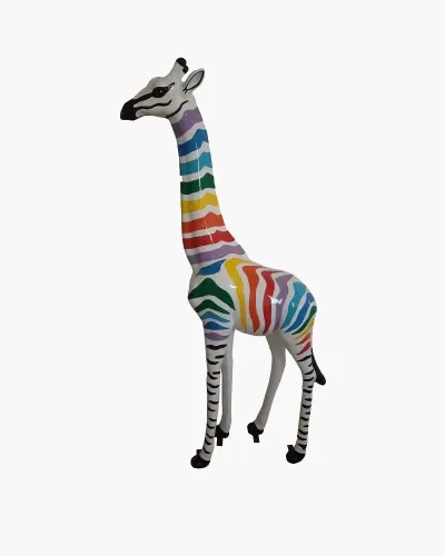 copy of Girafa zebra multicolorida XL - Déco et Artisanat - 1