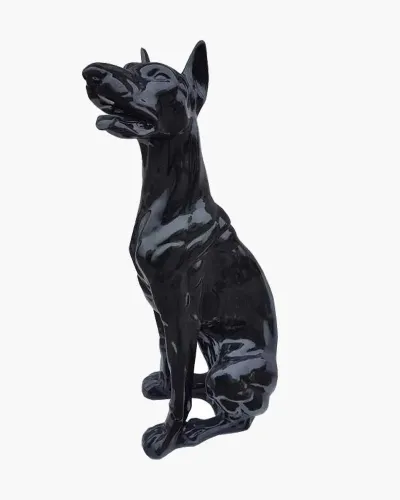 Doberman XL sitting - Déco et Artisanat - 1