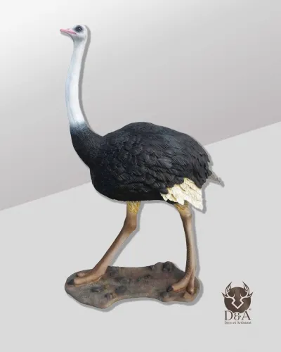 Autruche réaliste XXL - Déco et Artisanat - 1