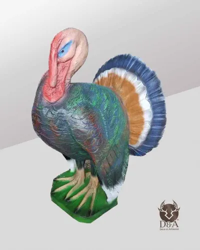 Dindon réaliste Déco et Artisanat - 1