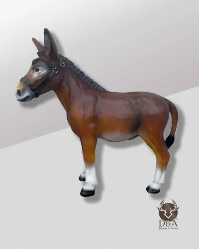 Brauner Esel - Déco et Artisanat - 1