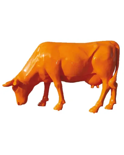 grazing cow - Déco et Artisanat - 1