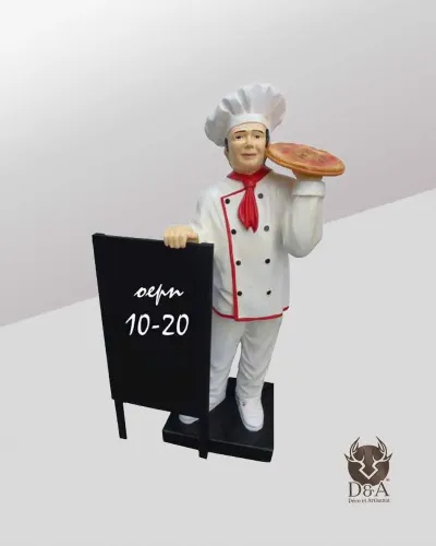 Pizzaïolo avec panneau open XL - Déco et Artisanat - 1
