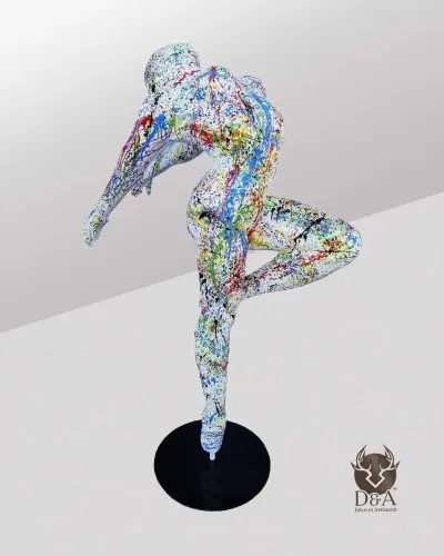 Ballerine MULTICOLORE XL - Déco et Artisanat - 1