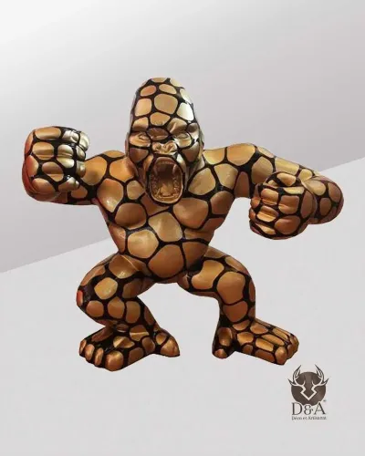 Furious Gorilla XL STONE - Déco et Artisanat