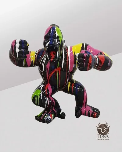 Gorille XXL Furieux TRASH -  Déco et Artisanat