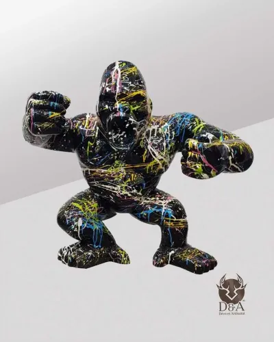 Gorilla XXL BARIOLE Furious - Déco et Artisanat