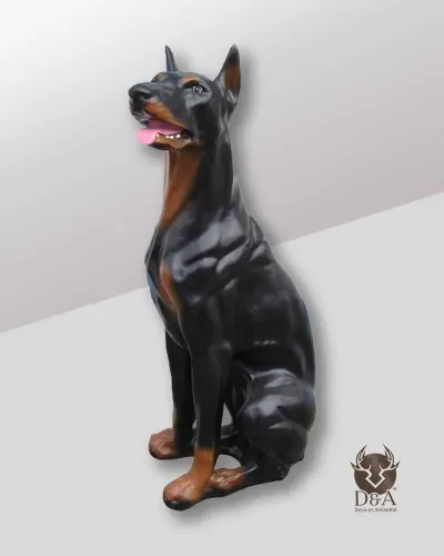 Realistic Doberman XL - Déco et Artisanat - 1