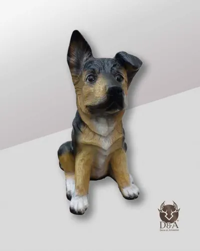 Mini Berger Allemand S réaliste - Déco et Artisanat