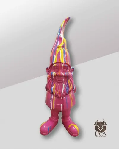 Nain de jardin L Trash - déco et artisanat