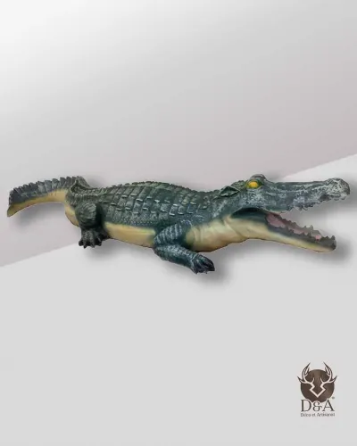 Pequeno Crocodilo Realista Déco et Artisanat - 1
