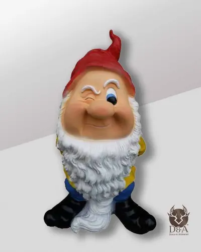 gnomo de jardim com barba longa Déco et Artisanat - 1
