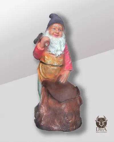 Nain de jardin bûcheron