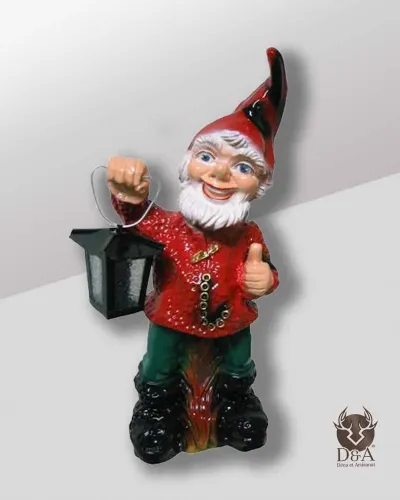 Nain de jardin avec lumière Déco et Artisanat - 1