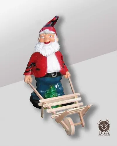Nain de jardin avec brouette M