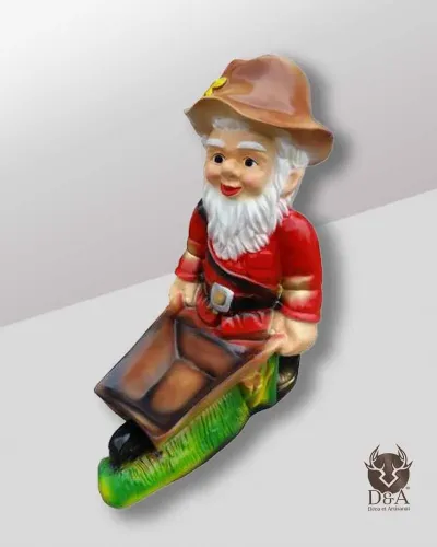 Jardinier avec brouette