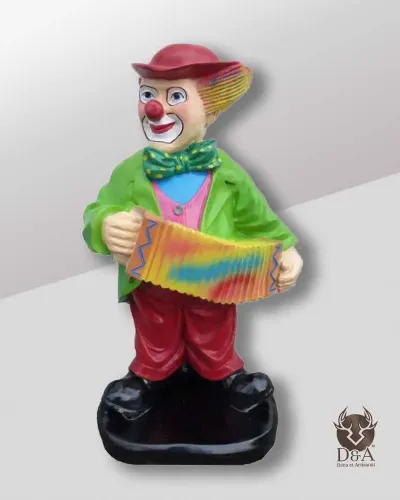 Clown avec accordéon