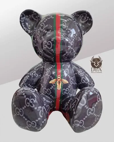 Gucci Biene sitzender Teddybär - Déco et Artisanat - 1