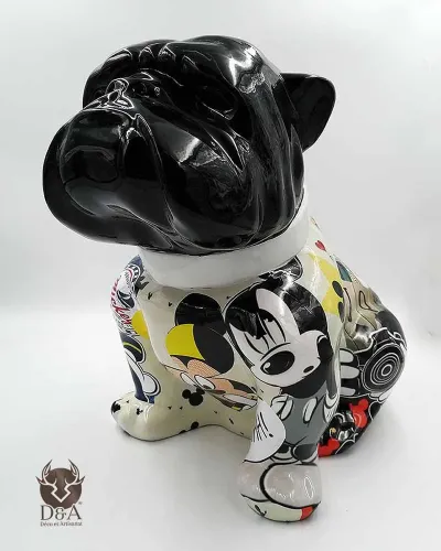 Bouledogue M Design Mickey Mouse - Déco et Artisanat - 1