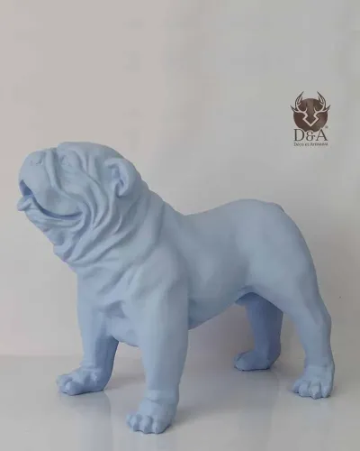 Bouledogue Anglais Pastel - Déco et Artisanat - 1