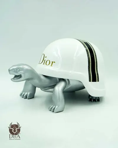 Tortue Casquée Dior - Déco et Artisanat - 1