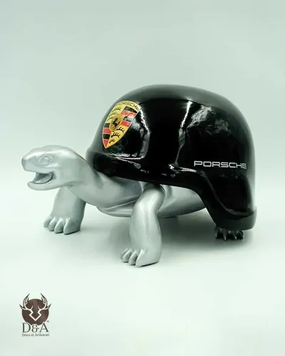 Tortue Casquée Porsche - Déco et Artisanat - 1