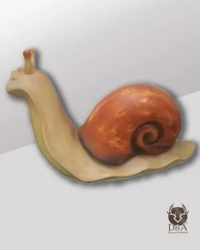 Escargot réaliste L - Déco et Artisanat - 1