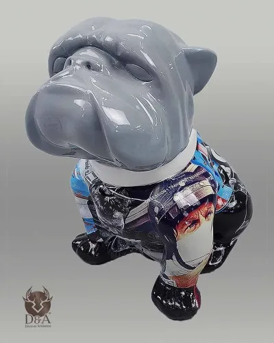 Bulldog L Design McQueen - Déco et Artisanat - 1
