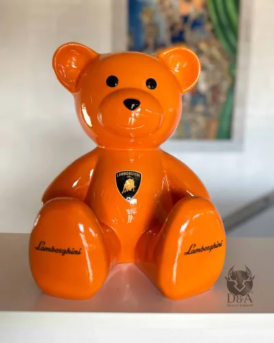 Ourson assis Lamborghini Déco et Artisanat - 5