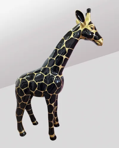 Giraffe S Mosaik Gold/Silber Déco et Artisanat - 1