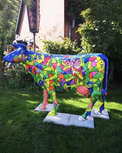 Mucca KLIMT Déco et Artisanat - 2